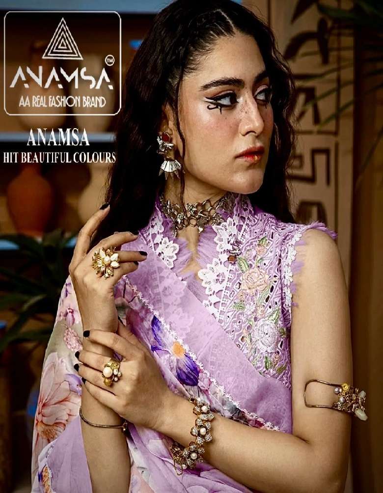 D No-463 Semi Stitched by Anamsa